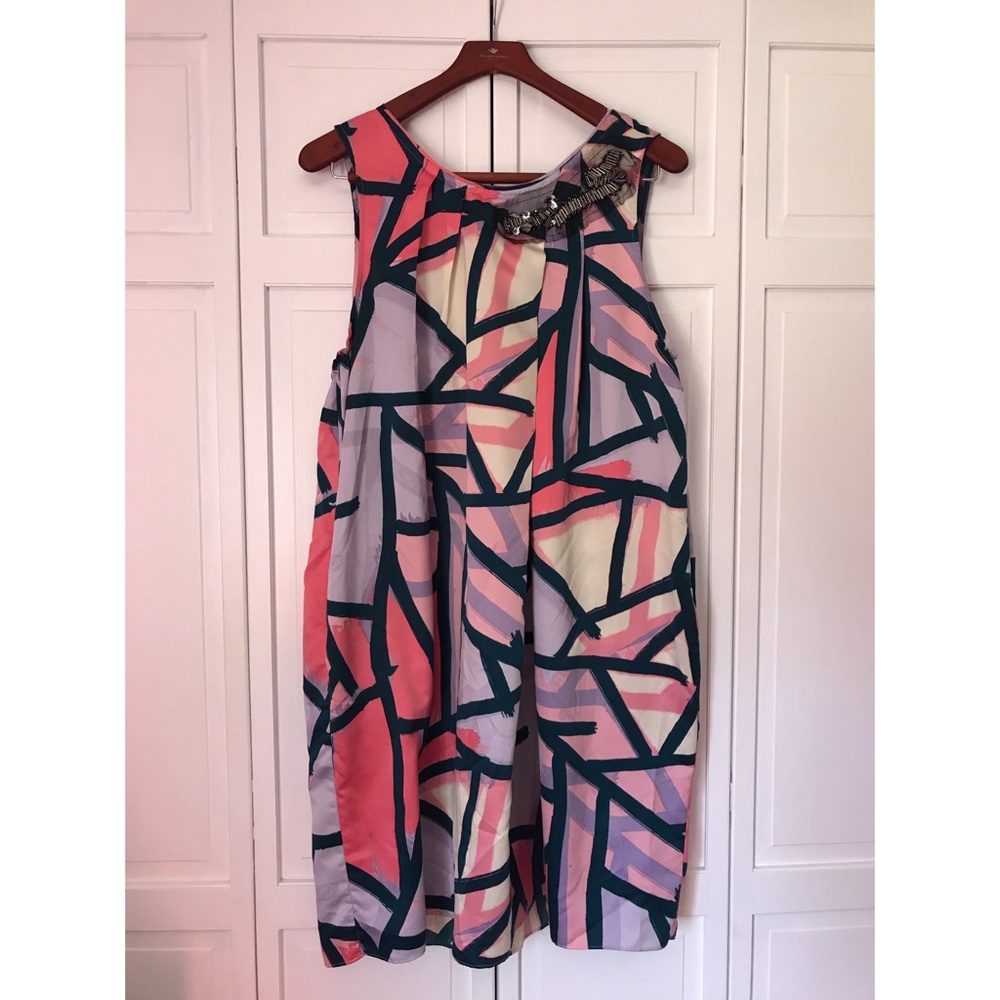 Multicolored Vera Wang Dress - Size XL